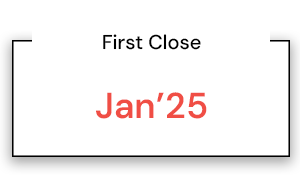 First Close: INR 1,250 Crores